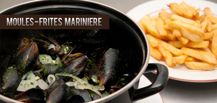 Moules-frites Marinière