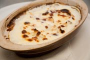 Gratin de ravioles à la crème